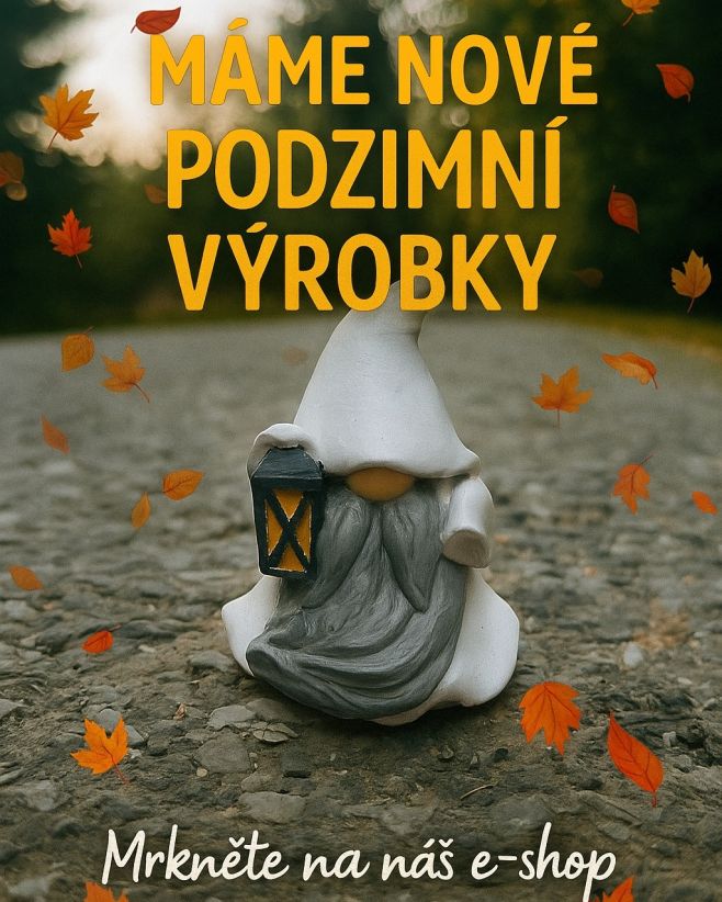 🍂✨ Podzim je tady a s ním i naše nové kouzelné výrobky! ✨🍂 Malí skřítci s lucerničkou vám prozradí, že v e-shopu právě...